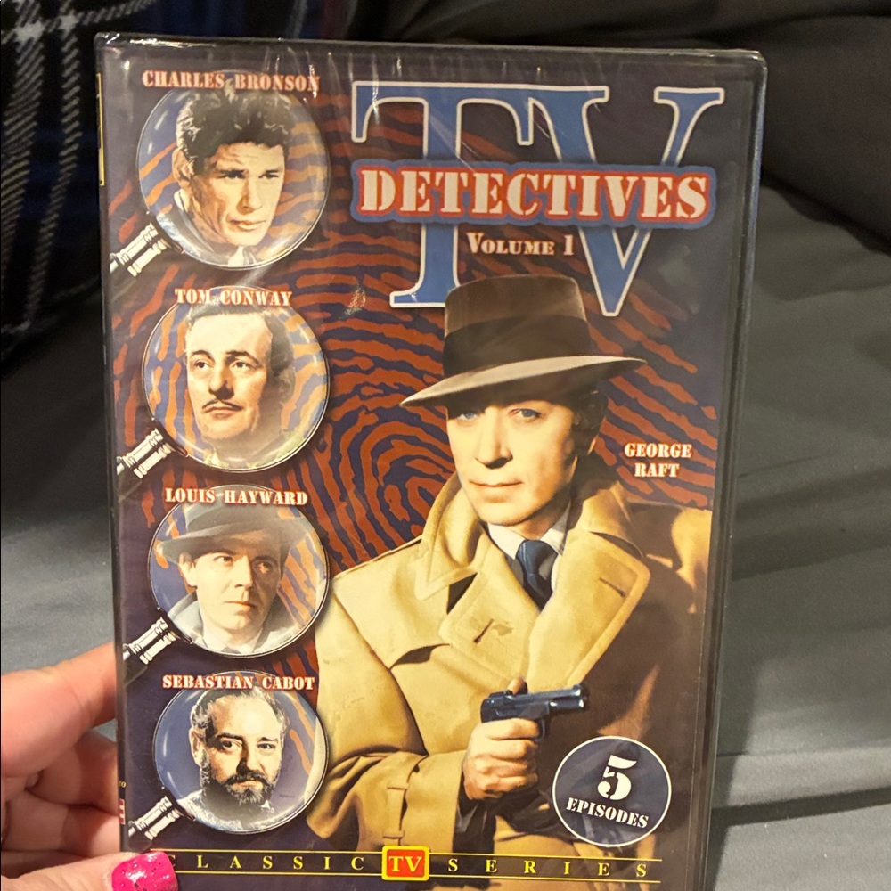 Detectives TV Volume 1 - George Raft - Tan & Blue DVD